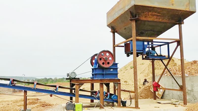 CIP crusher plant