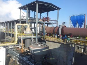 High temperature chlorination gold extraction