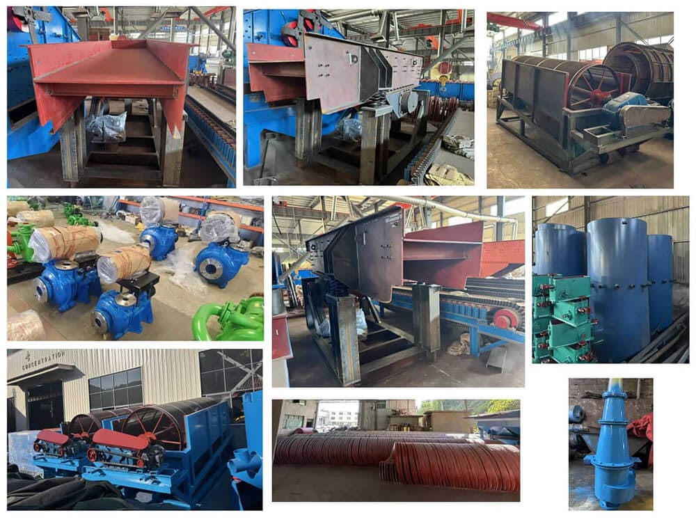 50TPH Alluvial Chrome Ore Process Plant In Zimbabwe