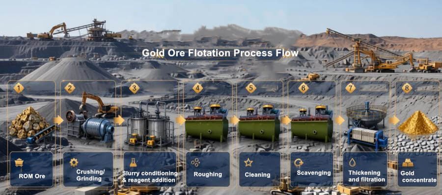 gold flotation