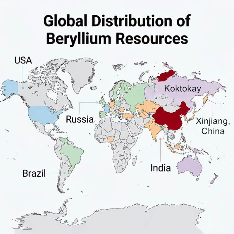 Beryllium Distribution