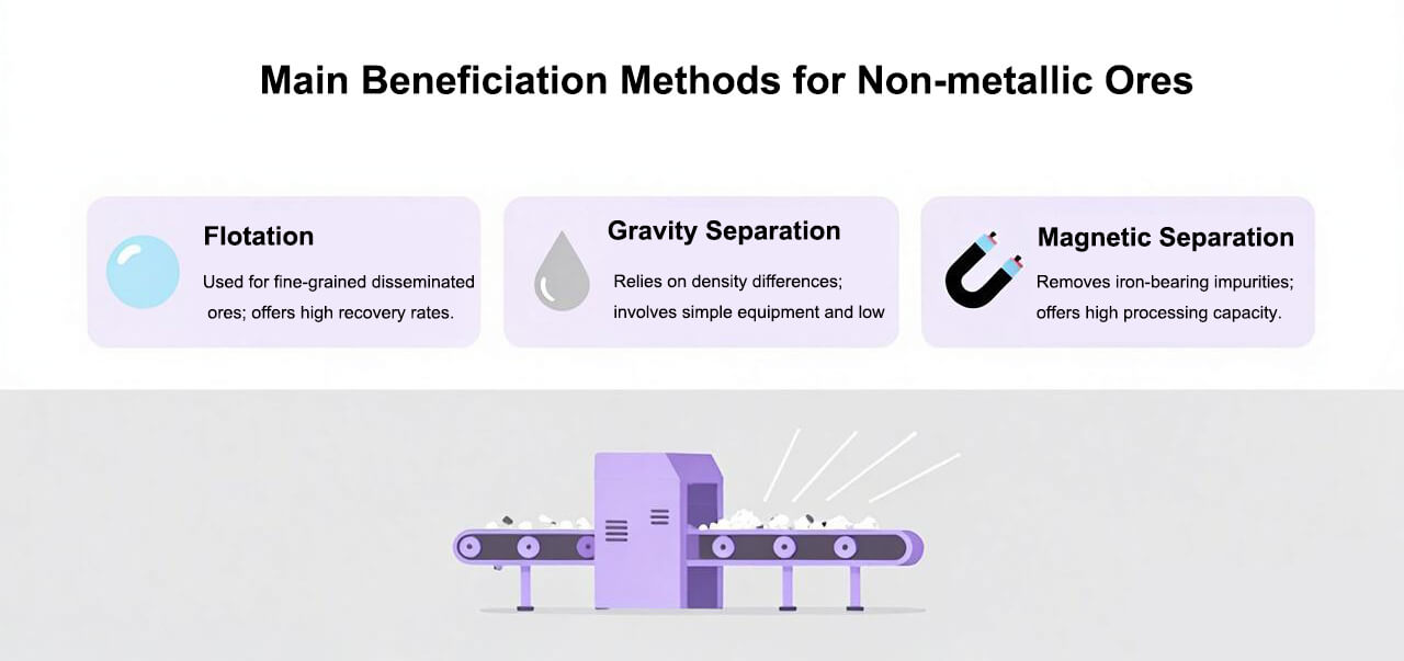 Non-metallic minerals Beneficiation