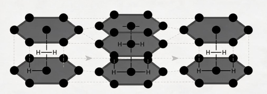 Graphite Layered Structure