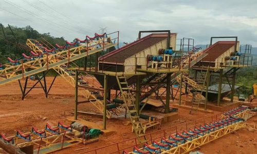 400TPH Granite Crushing Plant in Indonesian case